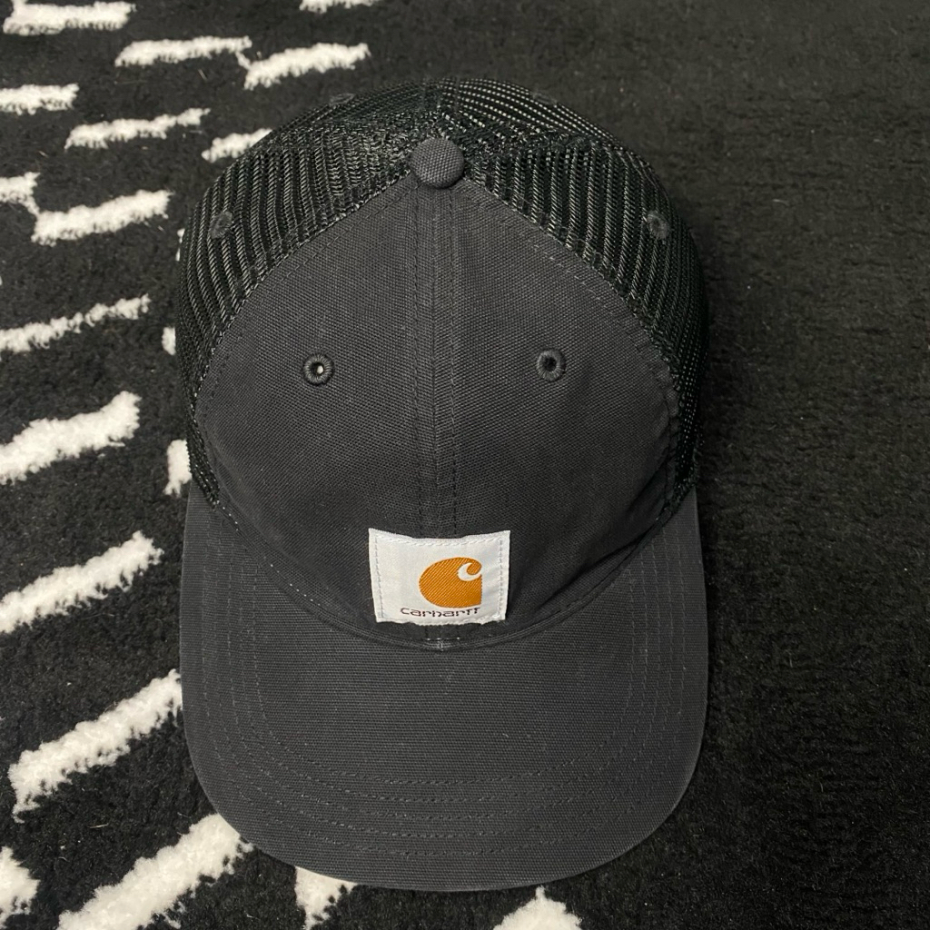 TOPI CARHARTT LOGO BOX FULL TAG TRUCKER HAT