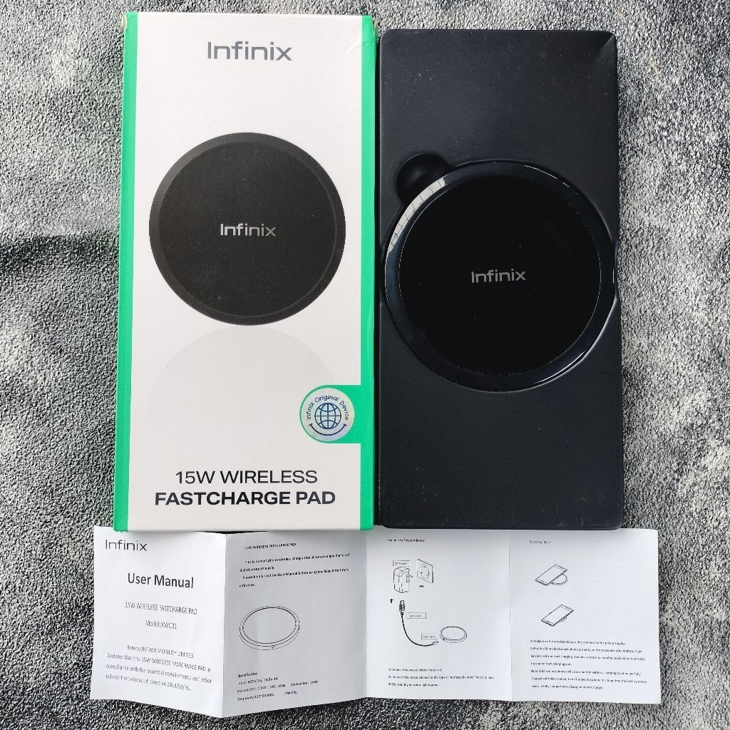 WIRELESS CHARGE INFINIX second original