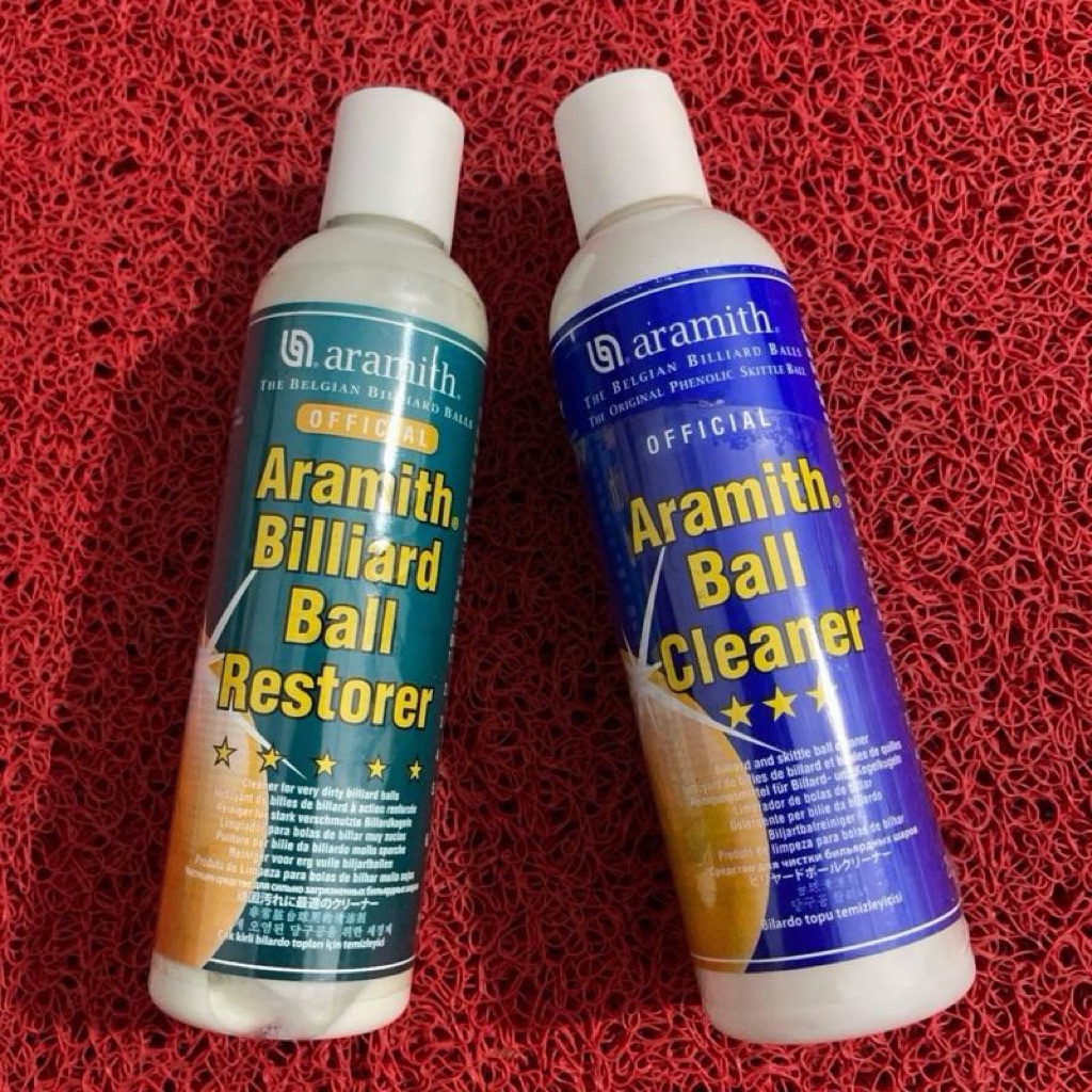 Aramith Billiard Ball & Cleaner - Pembersih Bola Billiard - Stick Billiard