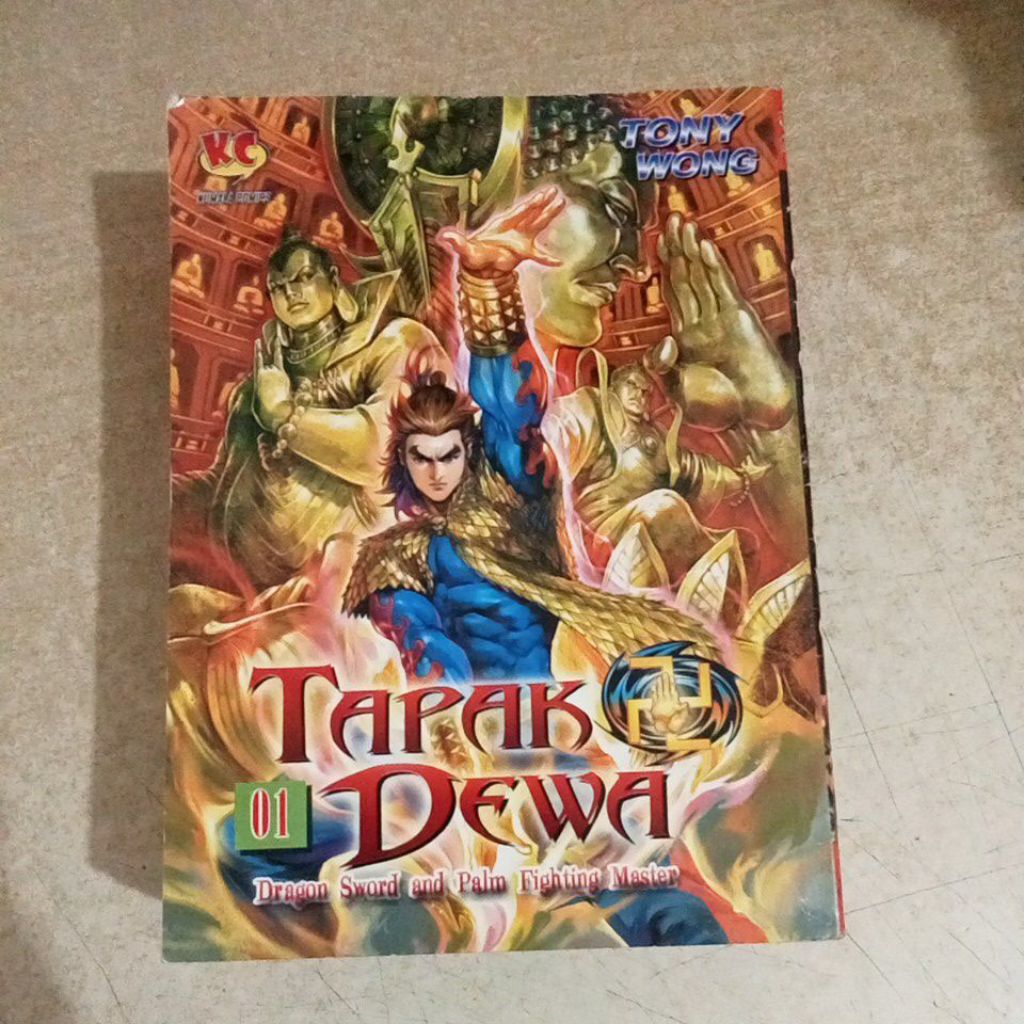 Komik TAPAK DEWA Dragon Sword and Palm Fighting Master TONY WONG