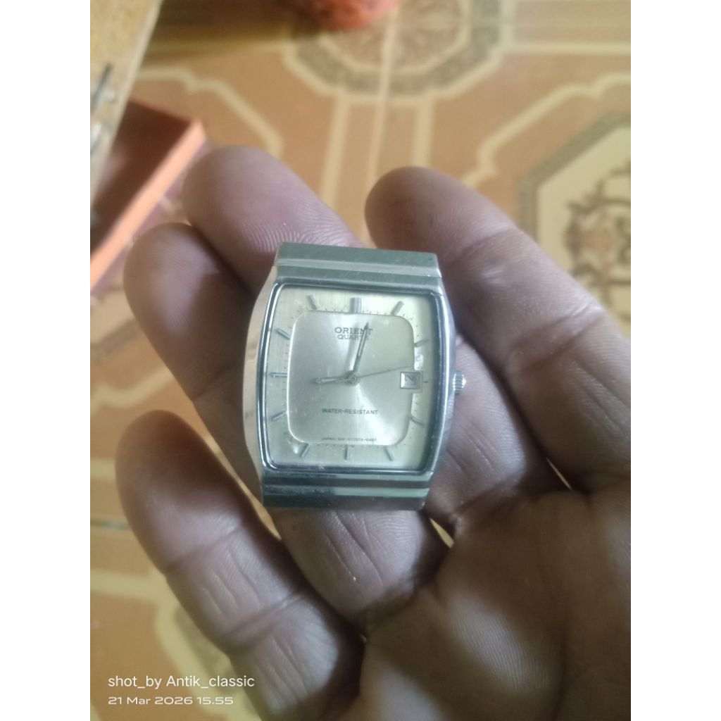 jam tangan orient tank second