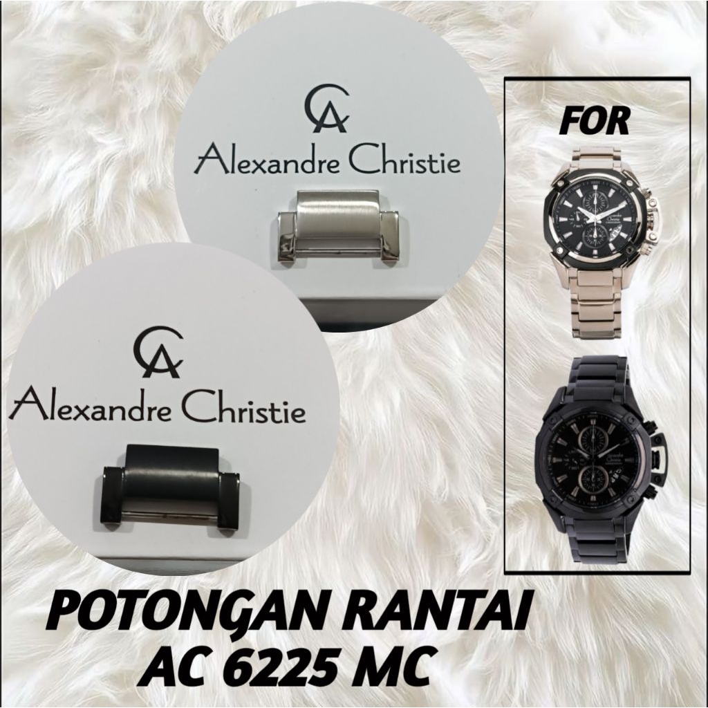 Potongan rantai Alexandre Christie original 6225 MC
