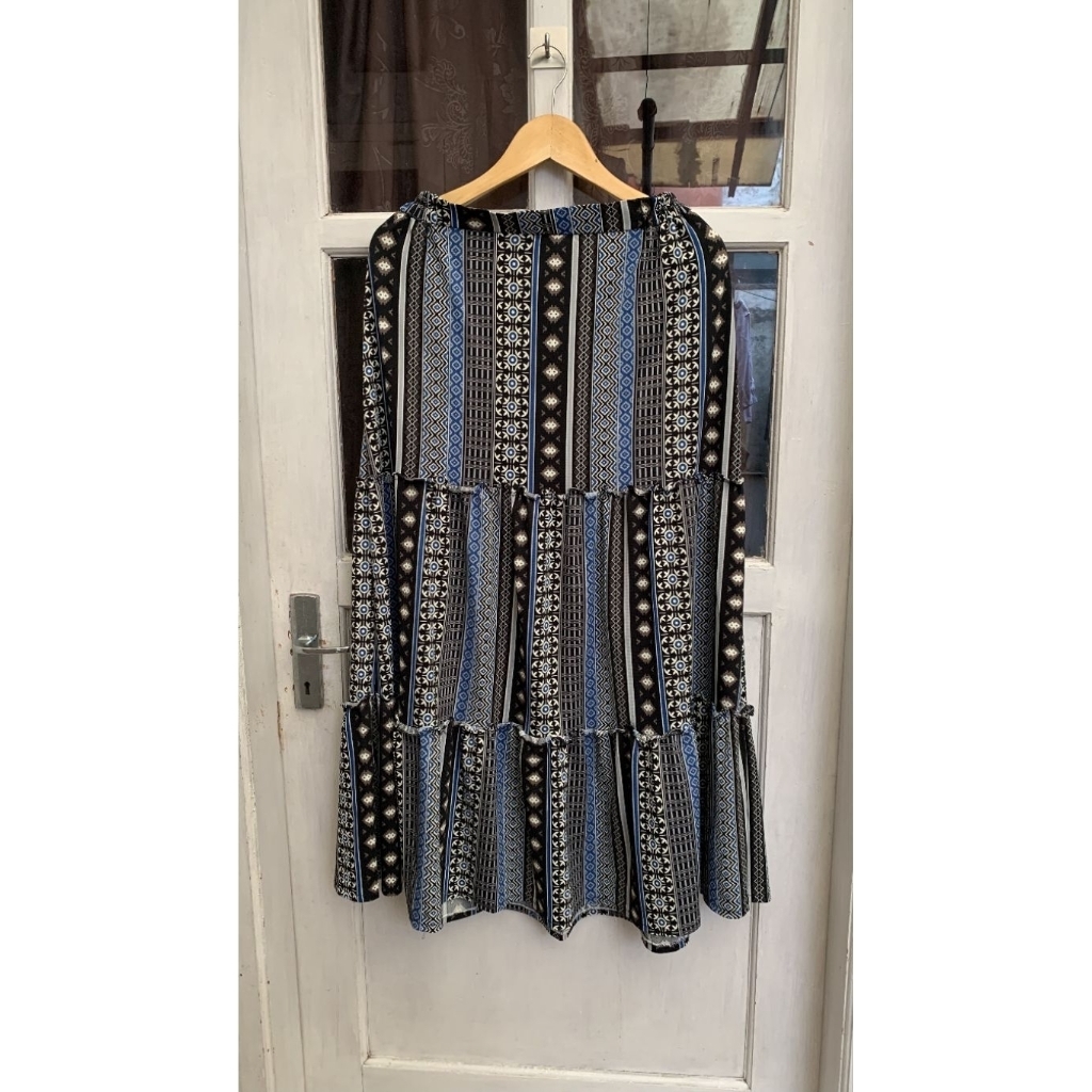Preloved Rok Batik | Rok Batik Panjang | Rok Batik Biru