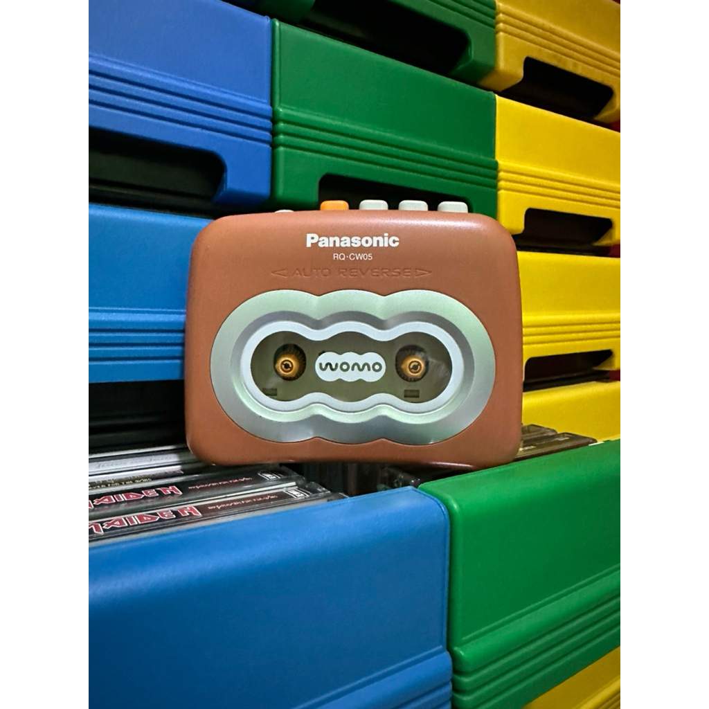 Stereo Cassette Player PANASONIC RQ-CW05 WOMO XBS (AUTO REVERSE)