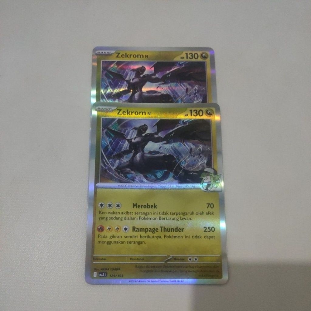 kartu pokemon zekrom N
