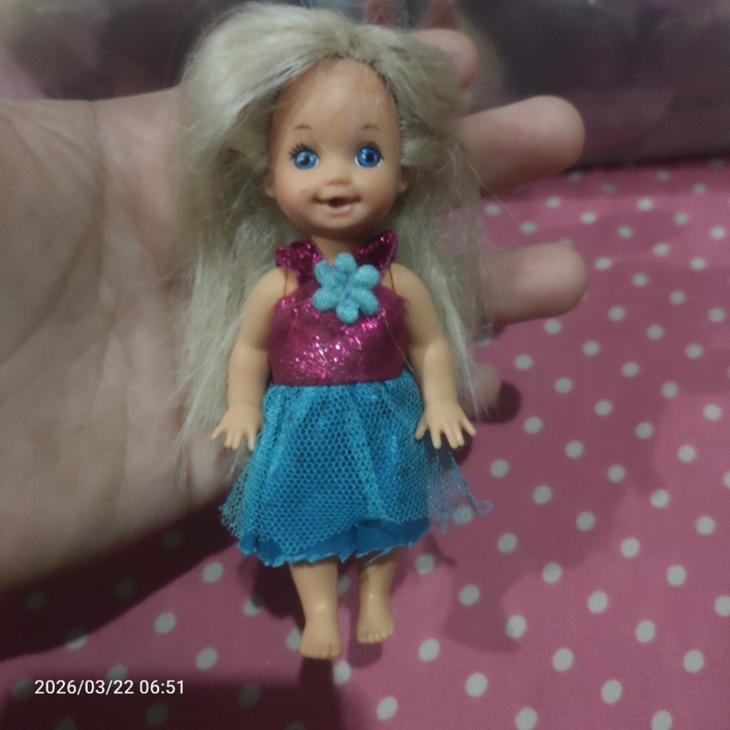 boneka barbie kecil mini kelly 2