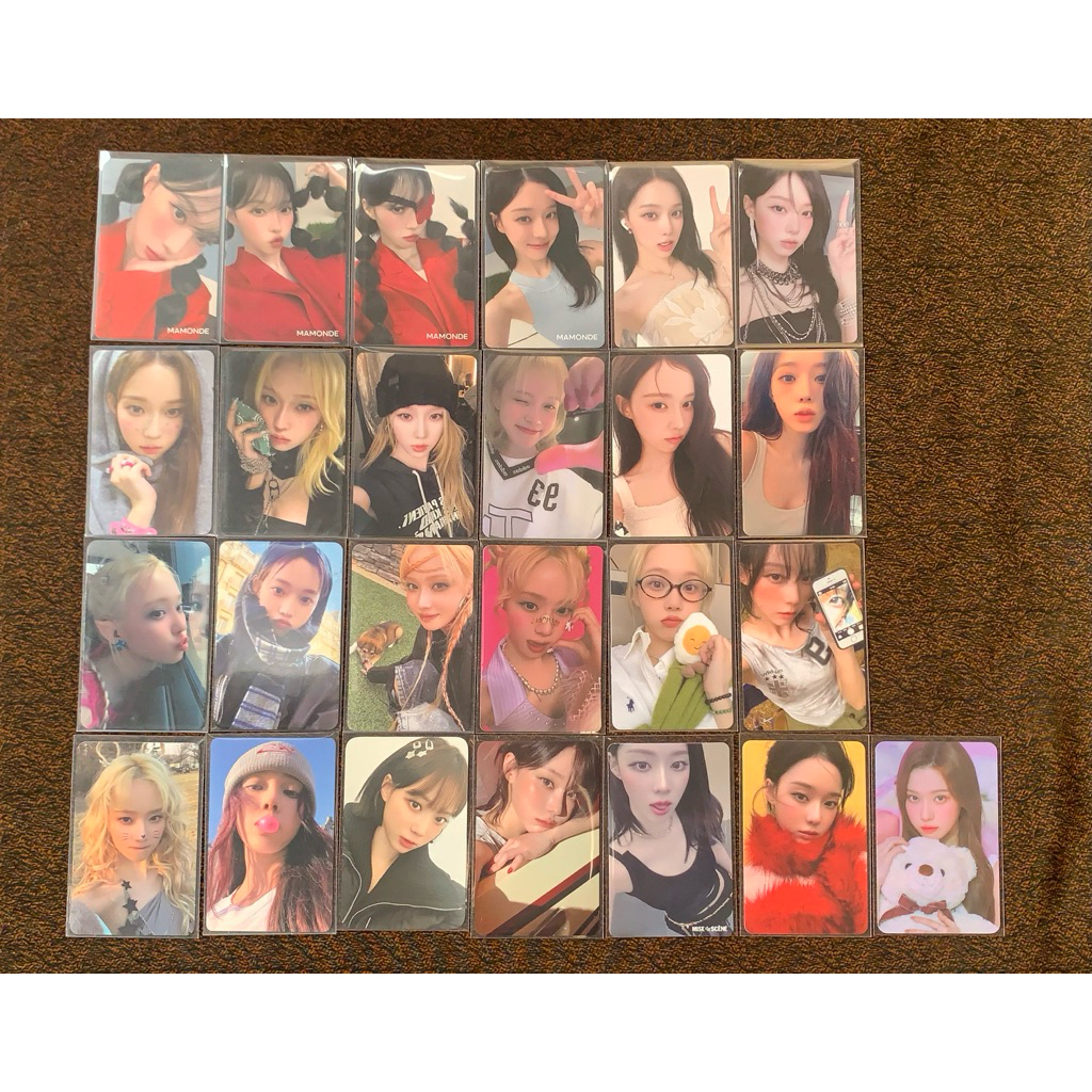 [READY STOCK] Photocard Official Winter Aespa Armageddon SMCU 2022 Dirty Work Rich Man Hotmess Caend
