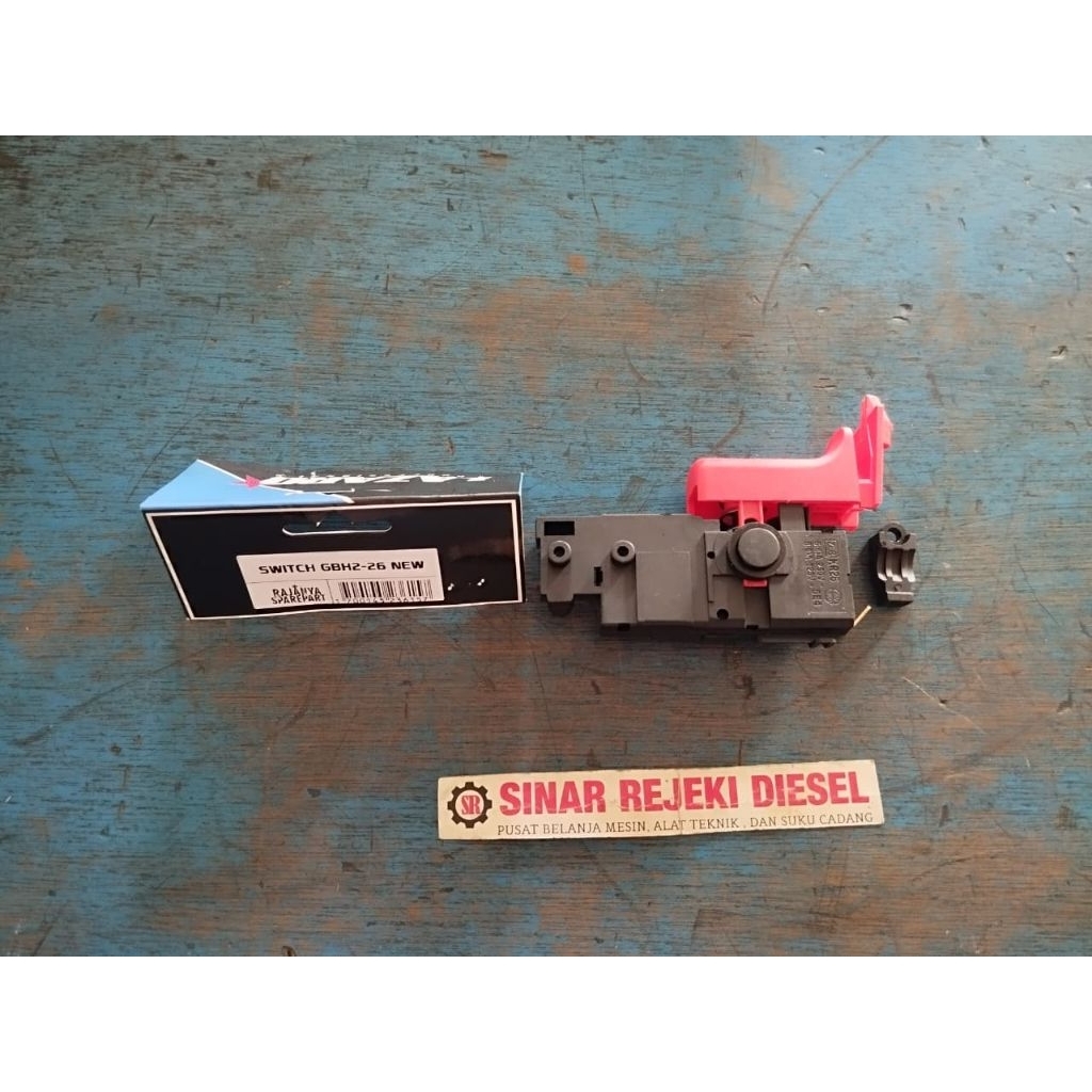 Switch saklar mesin bor Bosch GBH 2-26 DRE GBH2 26 DRE GBH2-26 DRE model baru