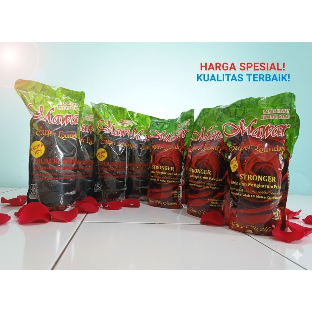 Pewangi Mawar Laundry/Mawar Super Laundy/Pewangi Pelicin Mawar