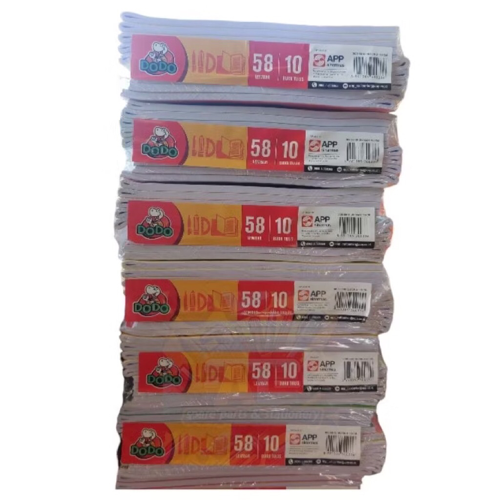 BUKU TULIS MERK DODO ISI 58 LEMBAR