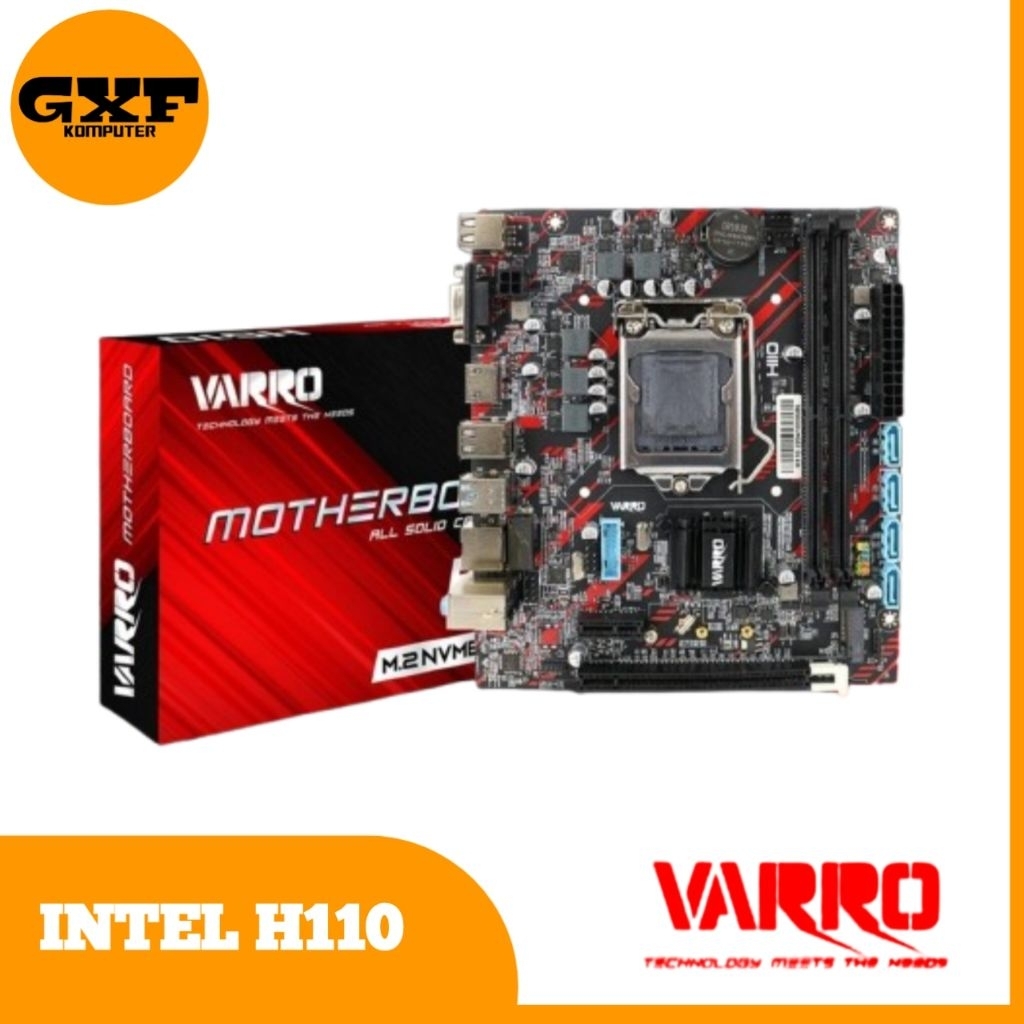 MOTHERBOARD VARRO H110 LGA 1151 NVME