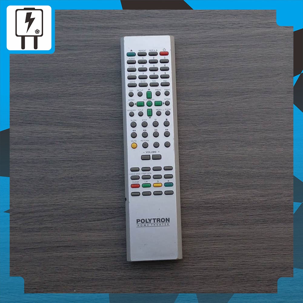 Remot DVD Player Polytron BigBand ICP10B1 Remote Hometheater XL2101 XL2106 XL2000 2101R Controller C