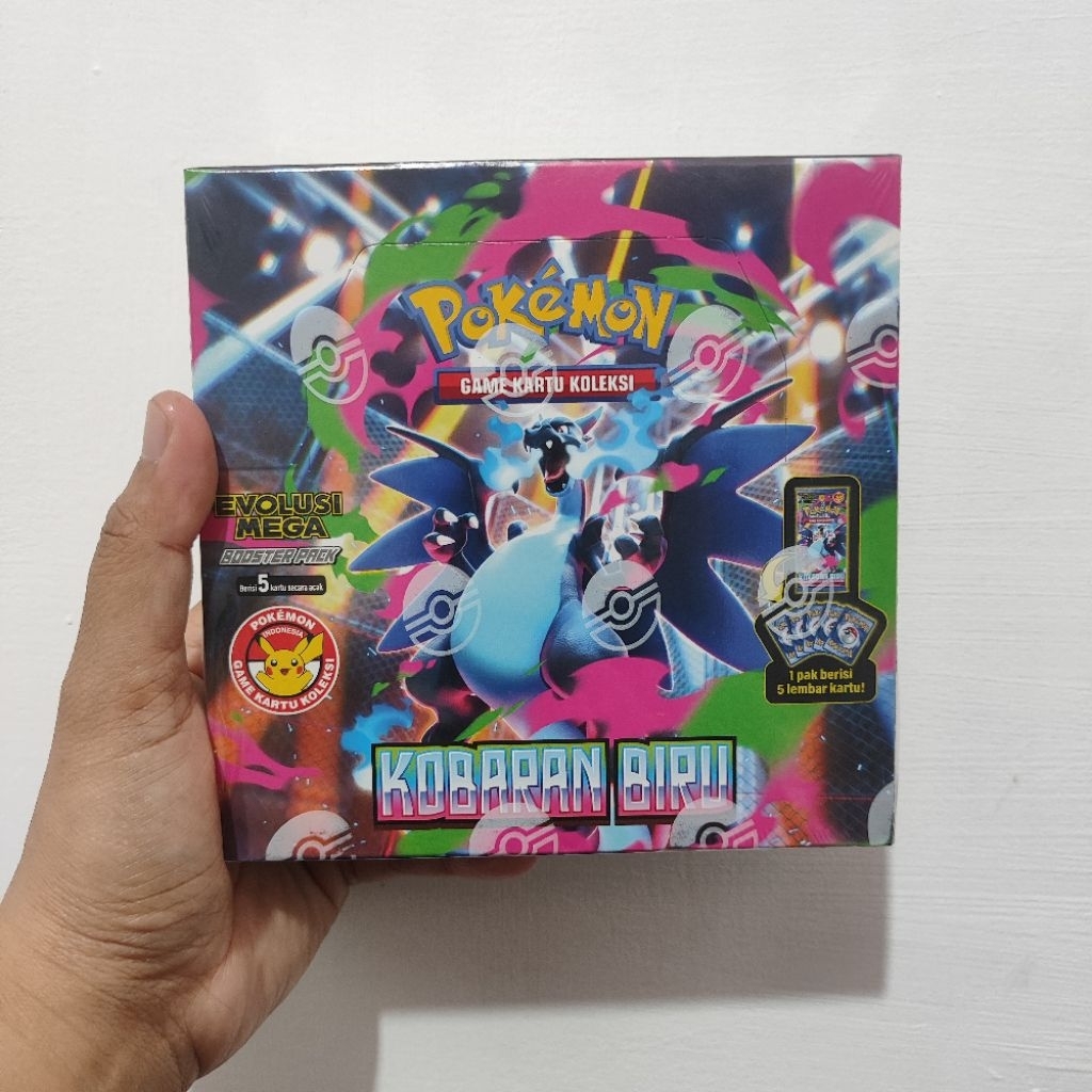 Pokemon Kobaran Biru Booster Box