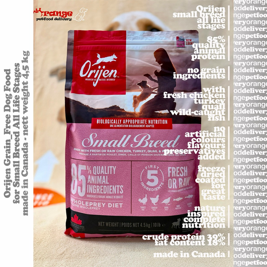 Orijen Small Breed All Life Stages Dog 4,5 kg