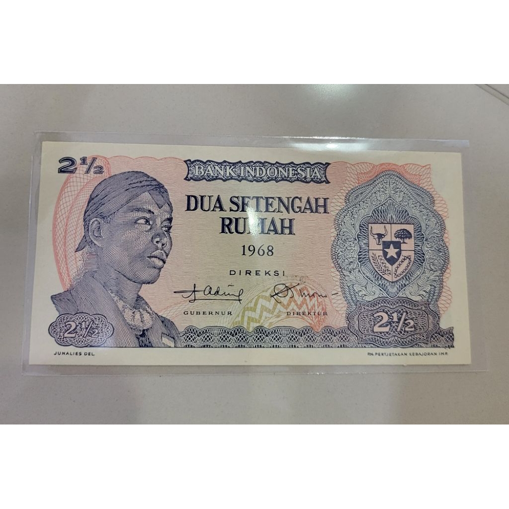 Uang Kuno dua setengah rupiah Sudirman