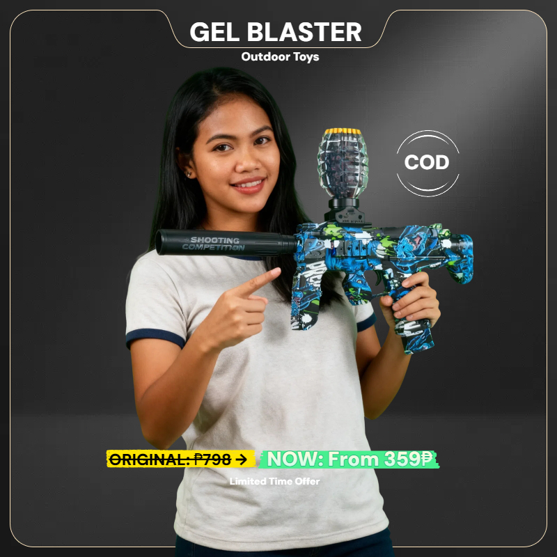 [Brand] M416 Water Gel Blaster Toy Gun Plastic Assorted Colors Outdoor Shooting Game Toy