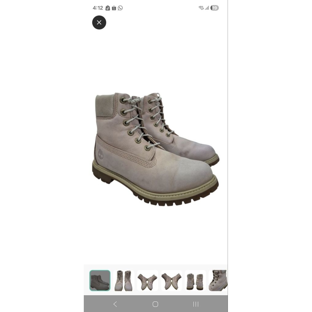 Timberland icon size 39 insole 245