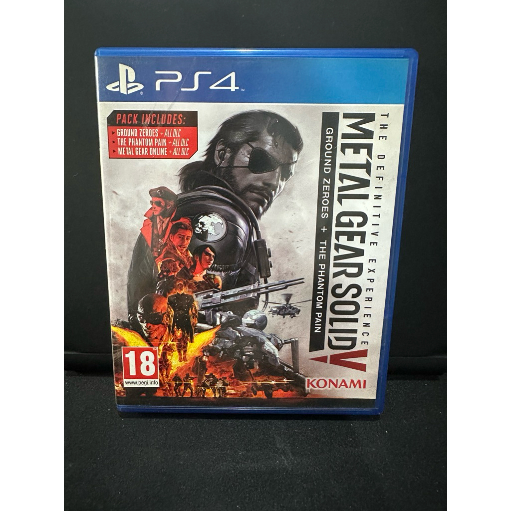 Metal Gear Solid V Definitive Edition Phantom Pain + Ground Zeroes PS4