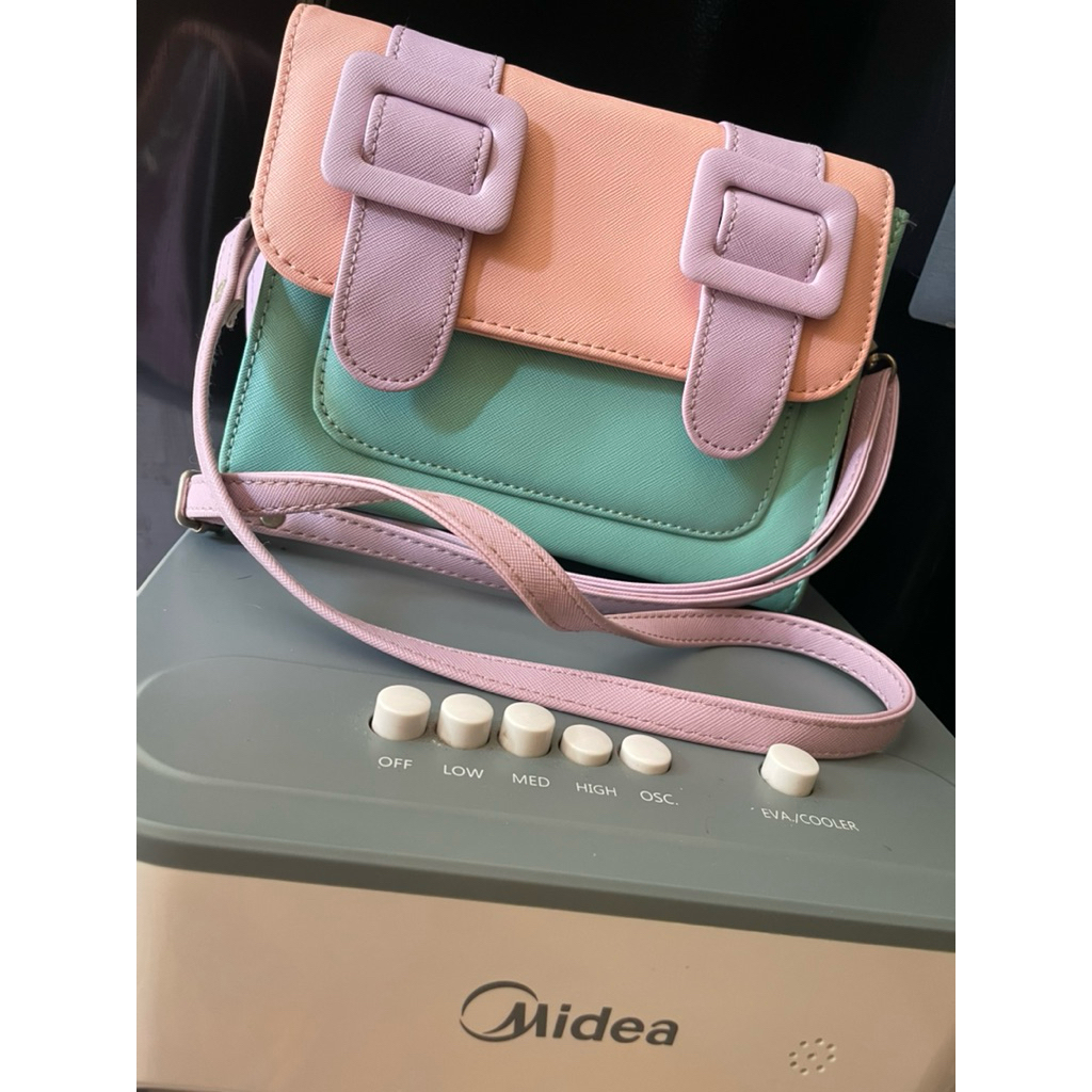 Merimies Strip Cute Crossbody Bag Preloved