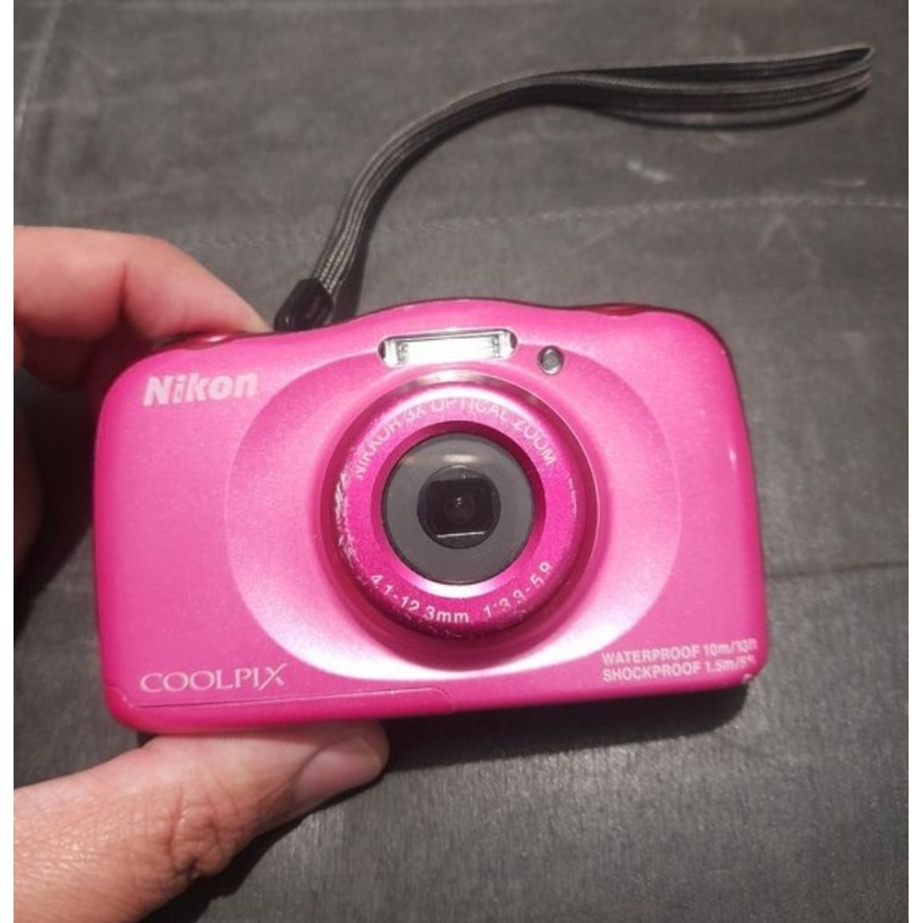 Kamera Nikon Coolpix S33 Pink Normal