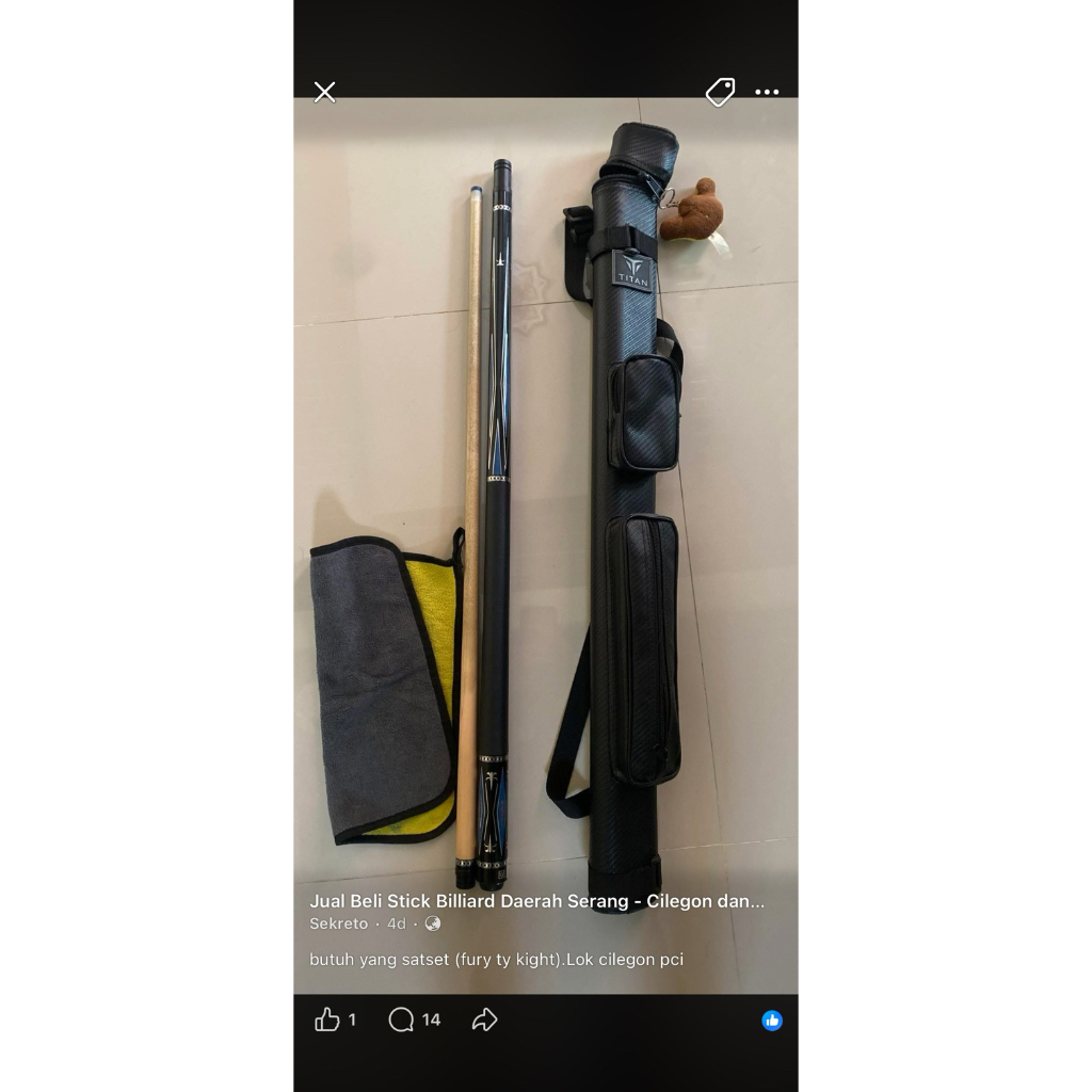 stick biliard seccond ty knight