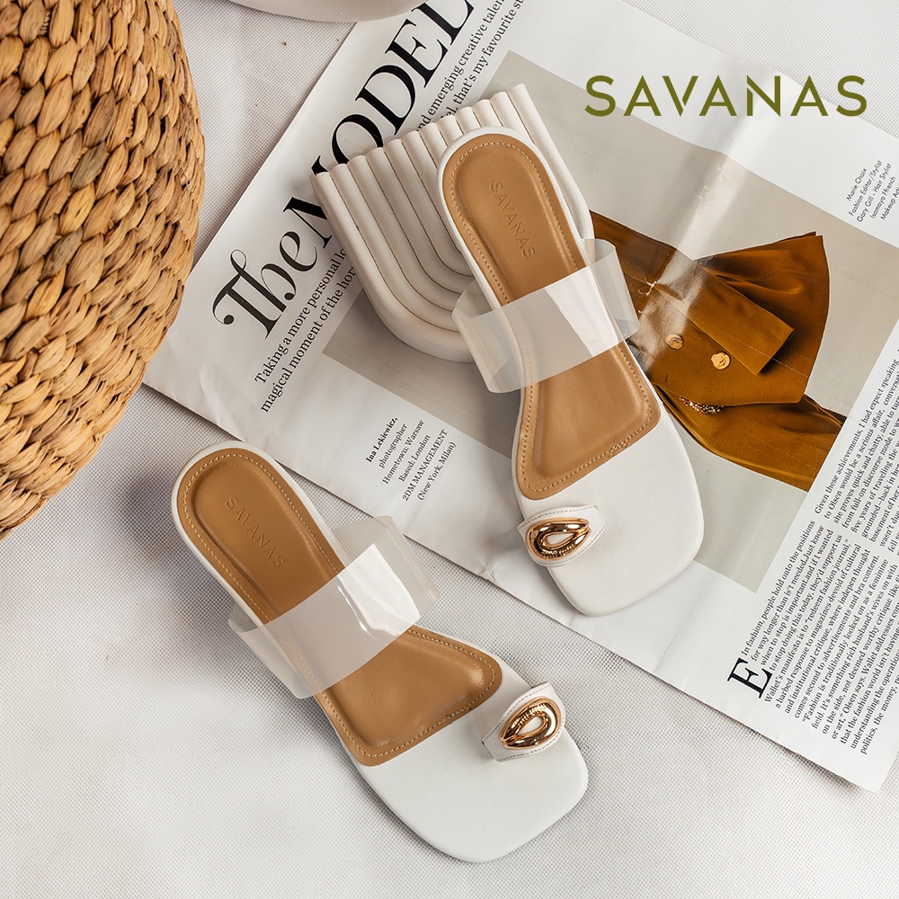 SAVANAS Monroe Sandal Heels Wanita 3cm