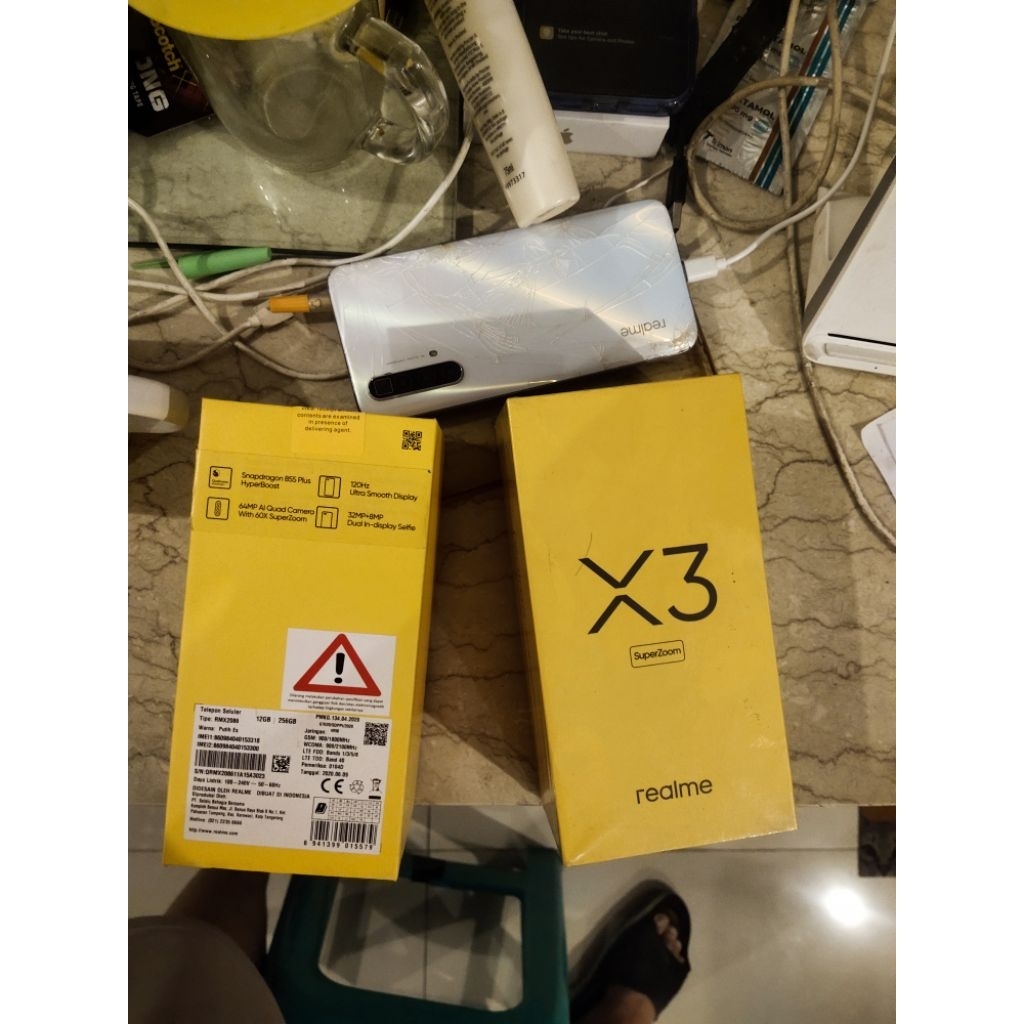 REALME X3 SUPERZOOM
RAM 12GB ROM 256GB FULL ORI GRADE B sm8150 snapdragon 855+