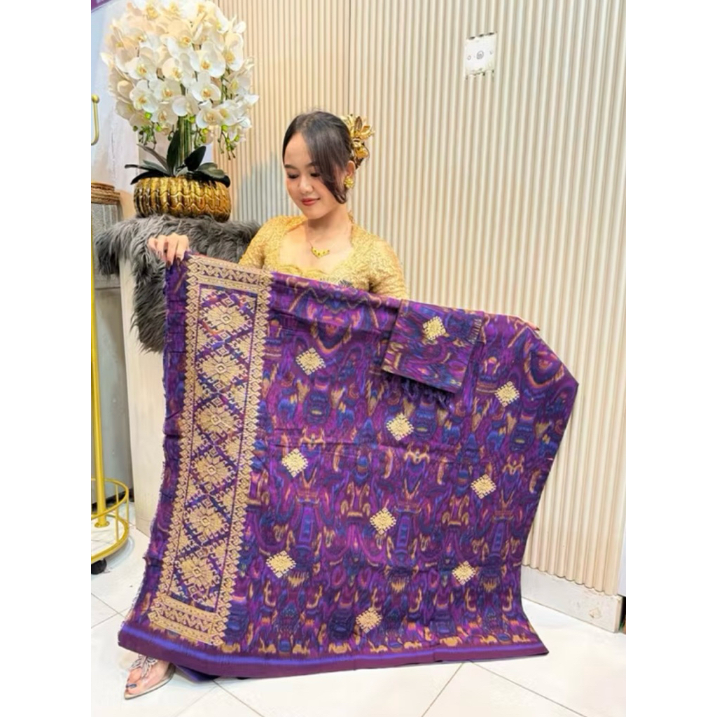 Kamen endek tumpal tretes