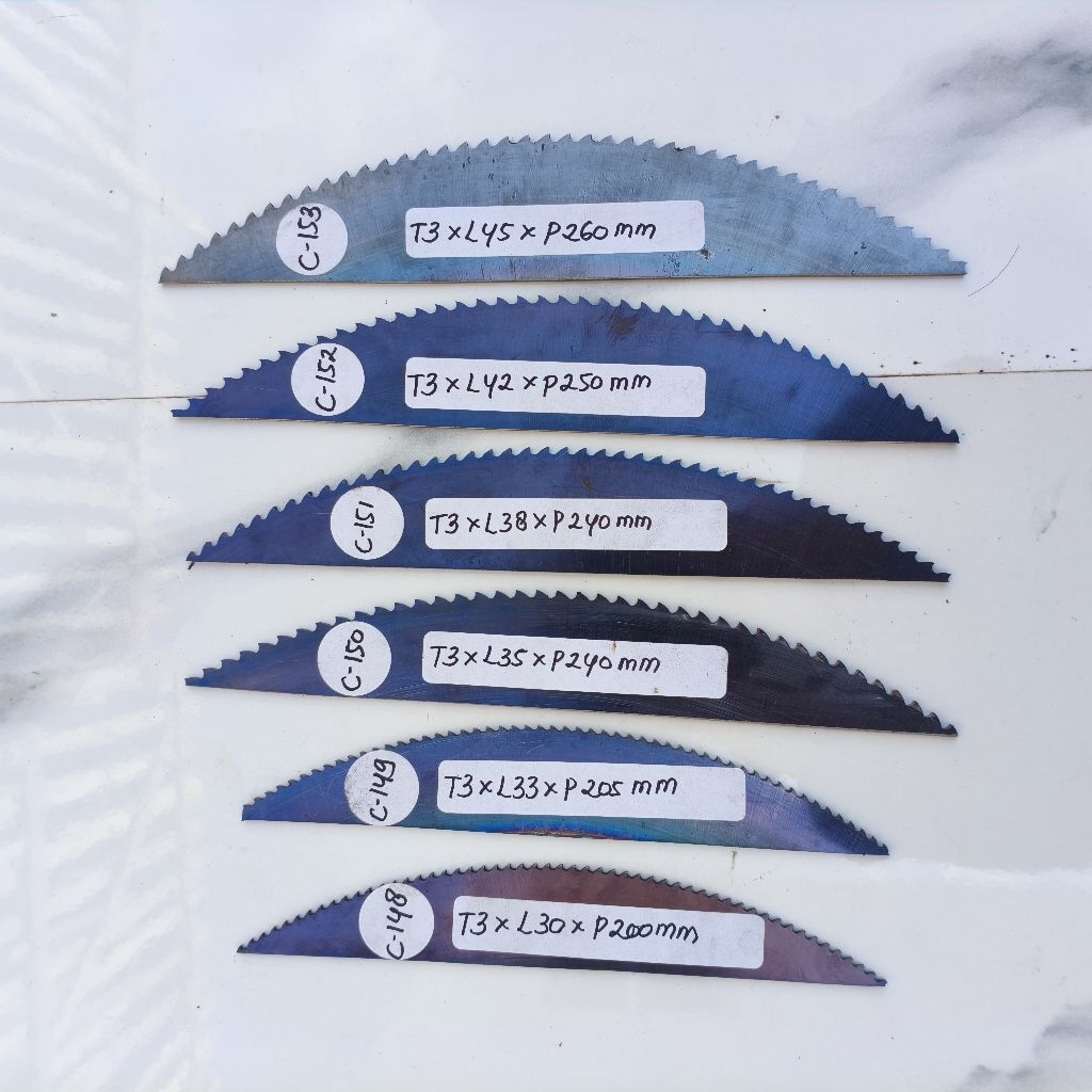 Baja HSS DMO5 JULIA tebal code 3mm