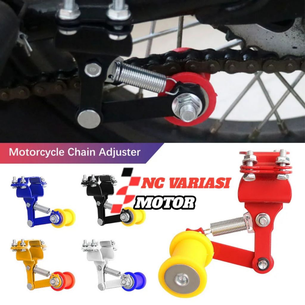 Stabilizer rantai Roll Universal Stabilizer rantai Besi Tensioner Rantai Motor