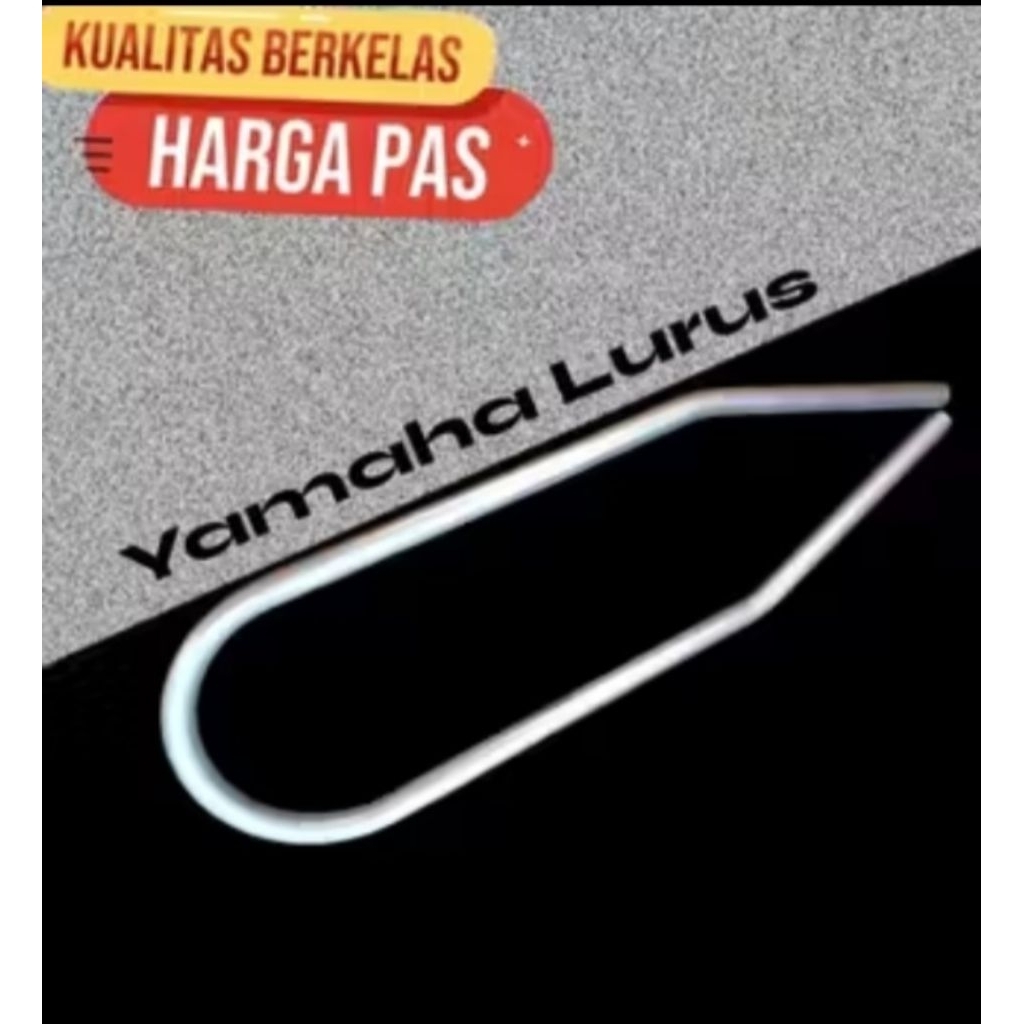 Behel U Begel U besi U Jok Japstyle Yamaha Panjang Lurus Datar Tebal 2mili