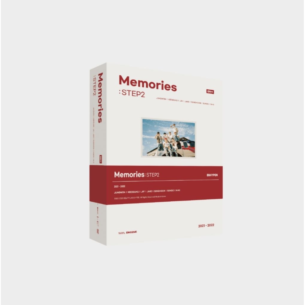 Enhypen Memories Step 2 DVD