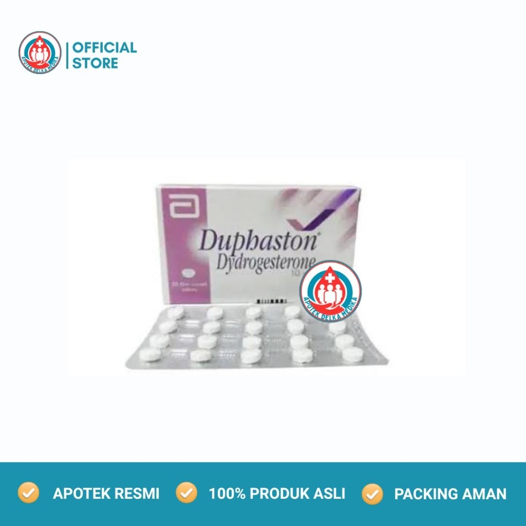 Ready terlaris dan original || vitamin duphaston perlembar 20 tab penguat kandungan ibu hamil