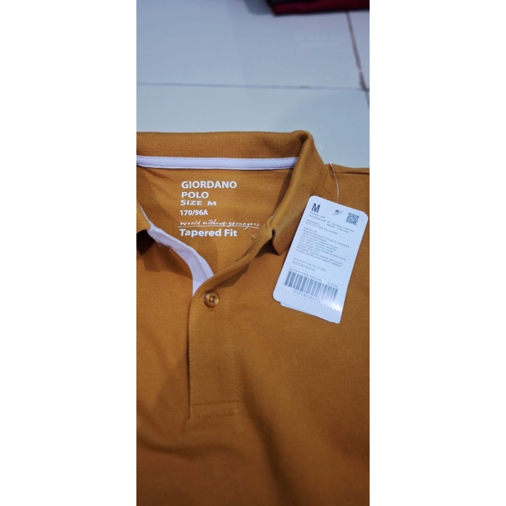 Giordano Polo Tapered Fit ORI