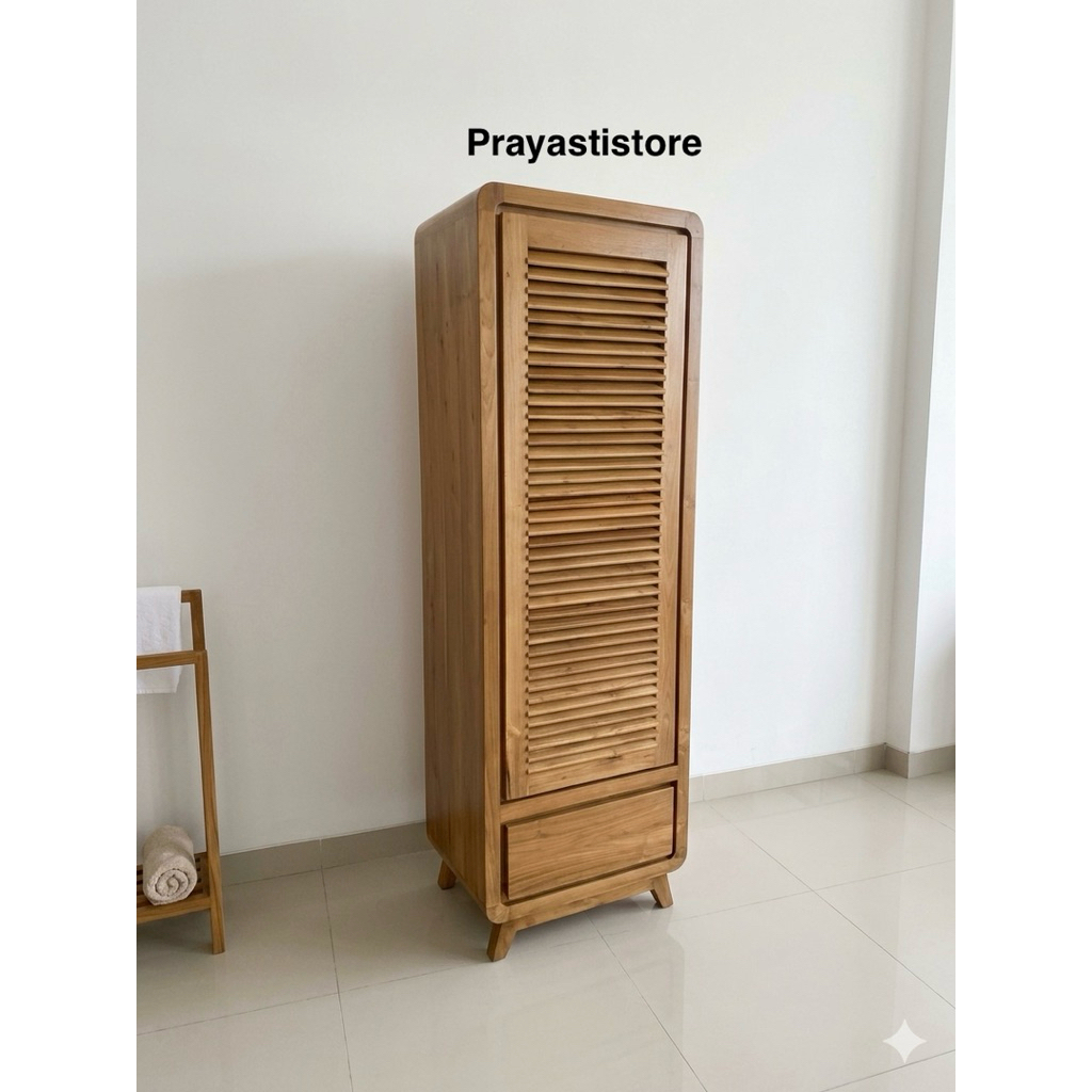 Lemari Pakaian 1 Pintu Minimalis Jati Lemari Pakaian Anak 1 Pintu Jati Lemari Pakaian Jati