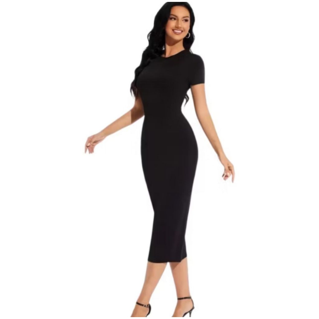 Dress mini Lengan Pendek Premium||Manset Gamis mini Lengan Pendek