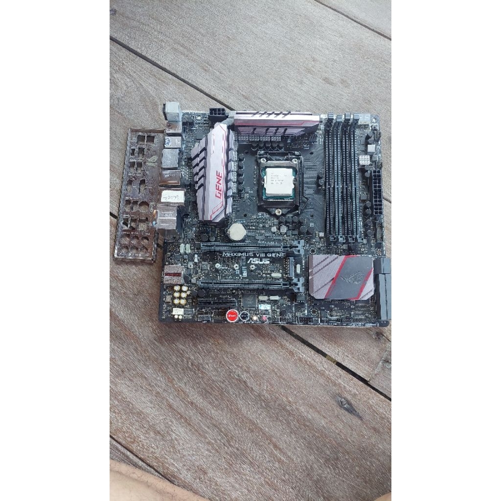 Proccesor intel Core i5 6600K + Motherboard ASUS  Maximus VIII GENE