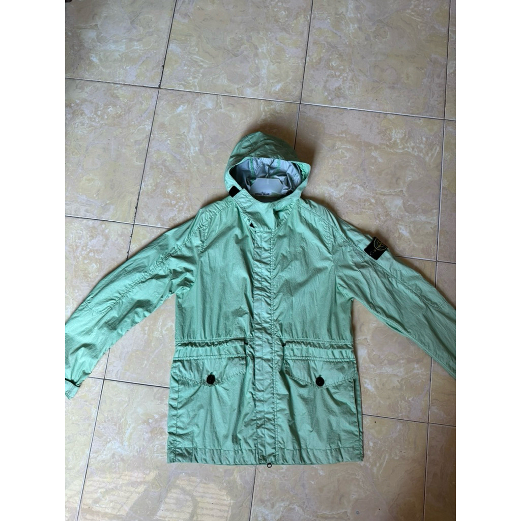 Stone Island Membrana 3L TC Summer Jacket (Green mint)