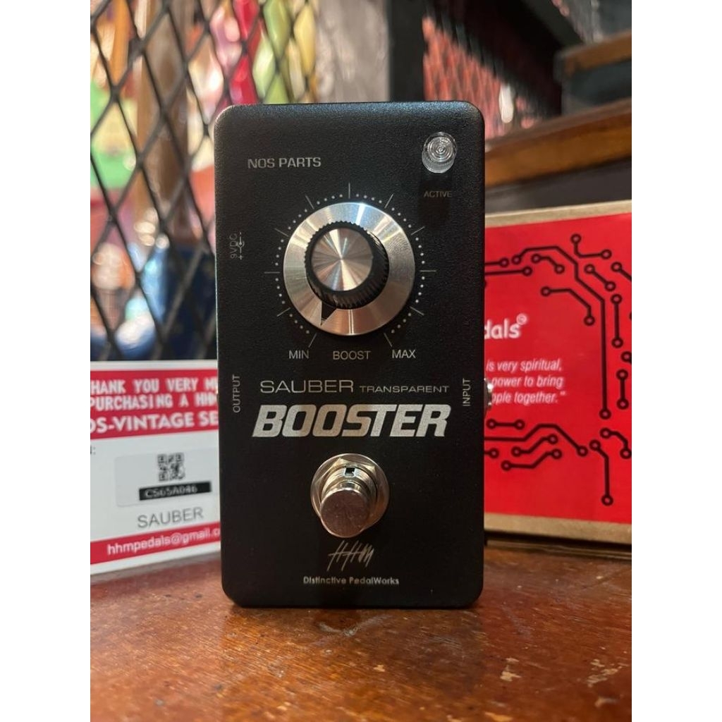 HHM Sauber Transparent Booster Pedals