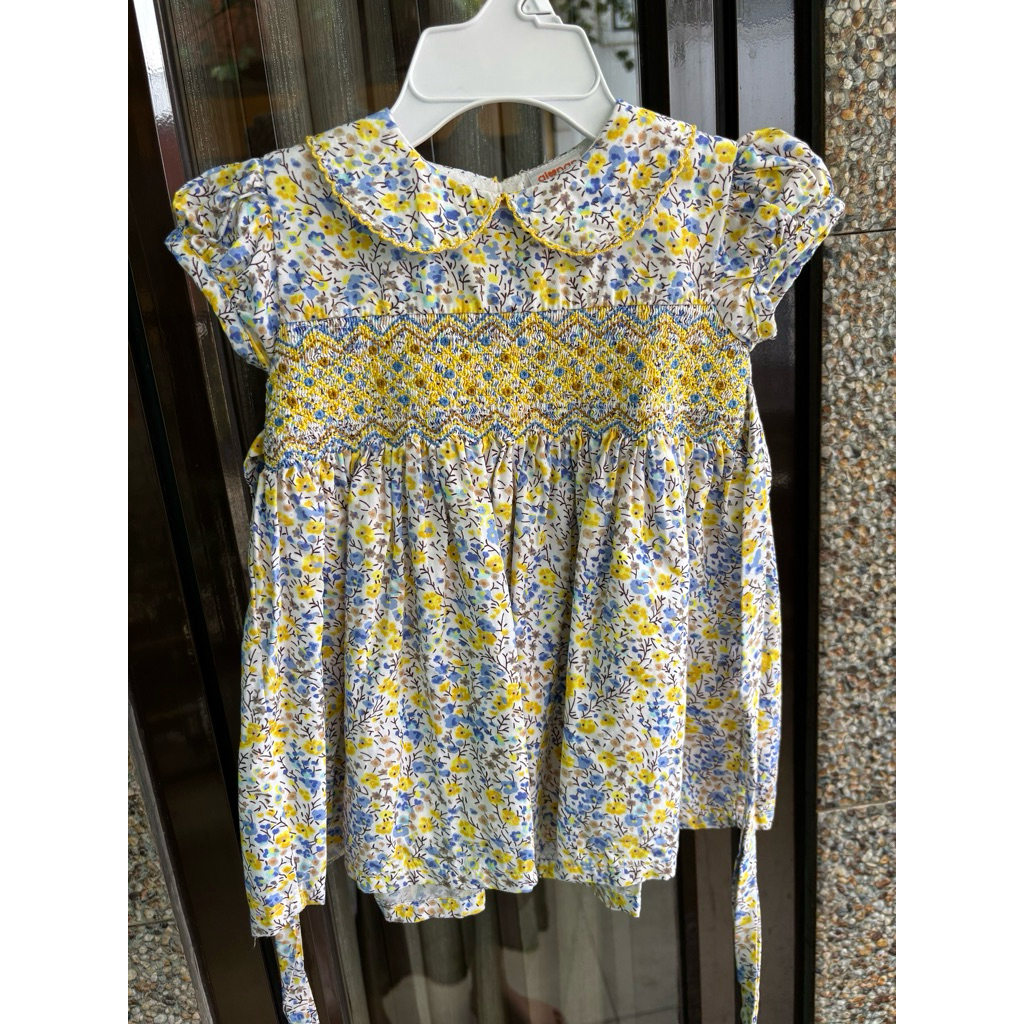 preloved smocked dress @150