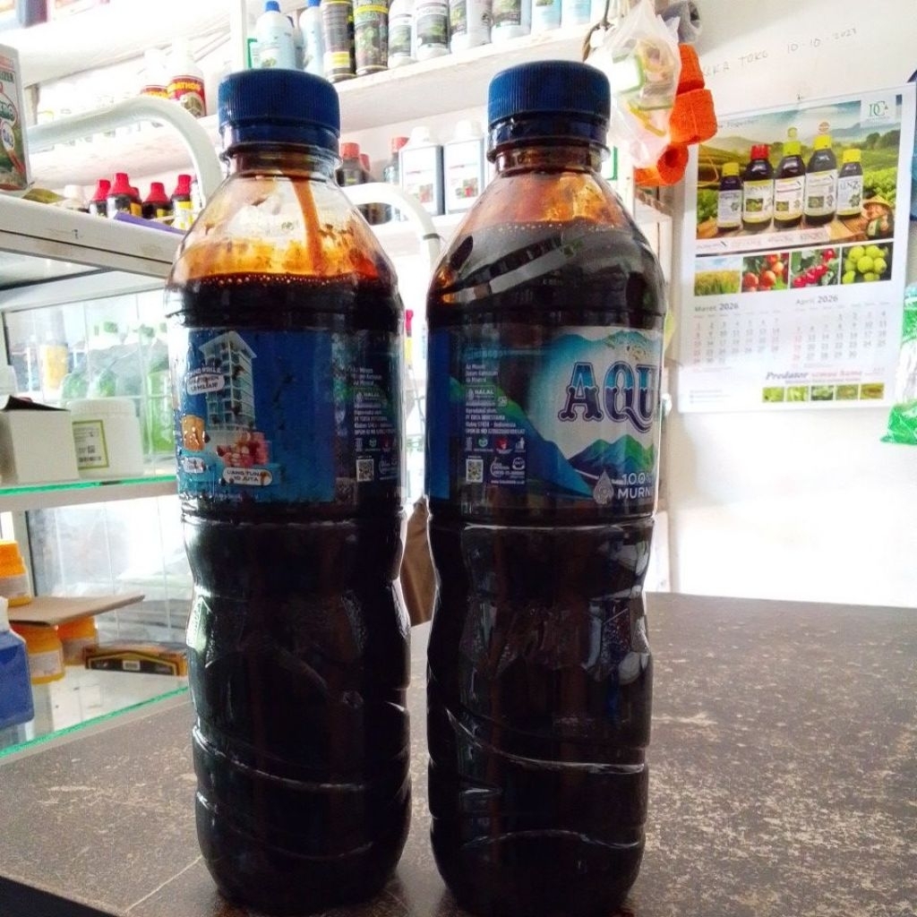 Tetes,tebu molase kemasan 1botol air minum mineral