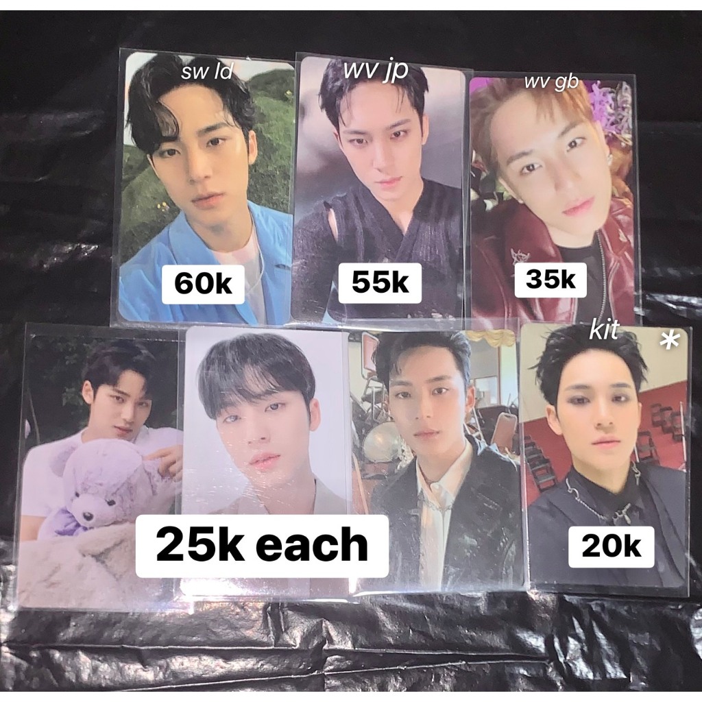 (UPDATE 23/3) OFFICIAL PC baca desc pc mingyu soundwave lucky draw ld sector17 17 right here weverse