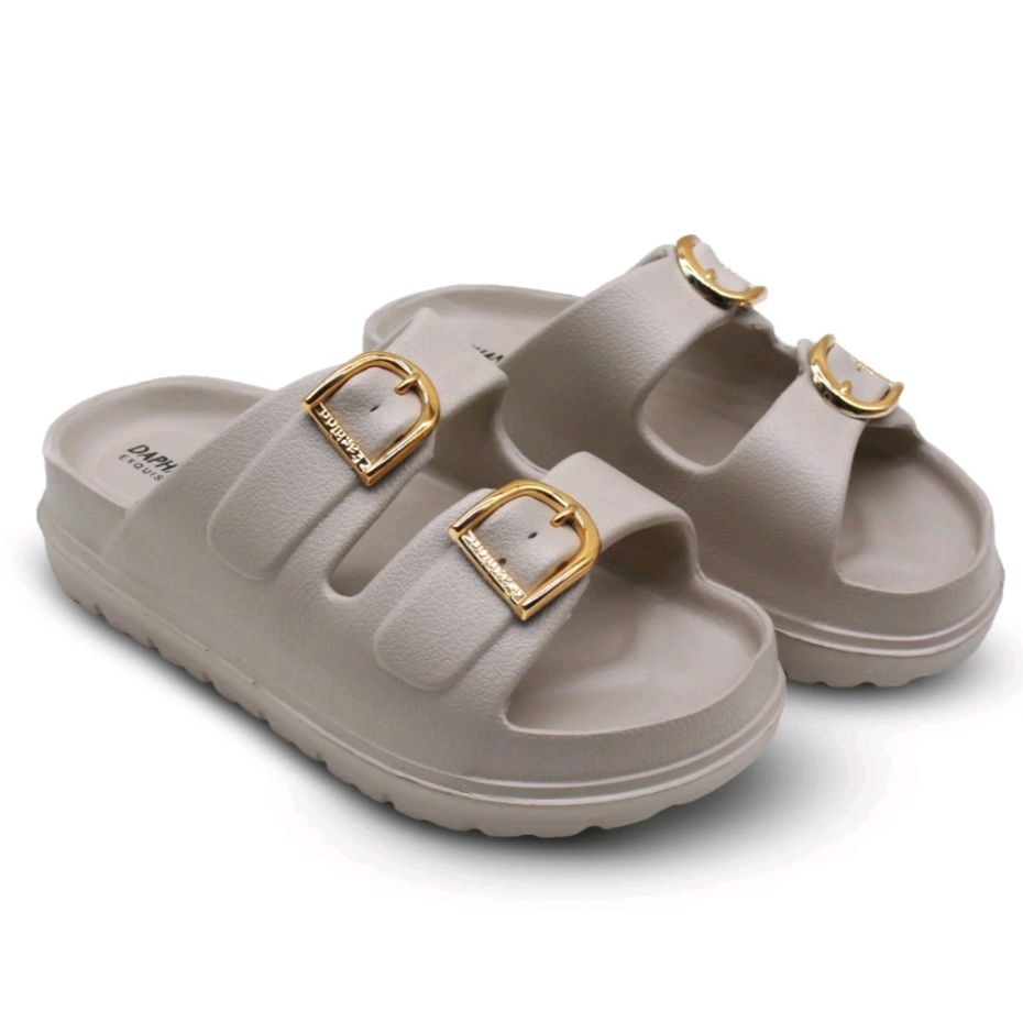 Sandal Selop Wanita Kekinian Tinggi Sandal Wedges Korea Jelly Anti Slip