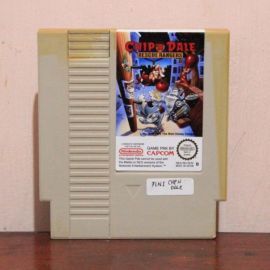 Kaset Nintendo Vcom 72 Pin 8 Bit 7 in 1 Chip N Dale Multi Game Tested Normal