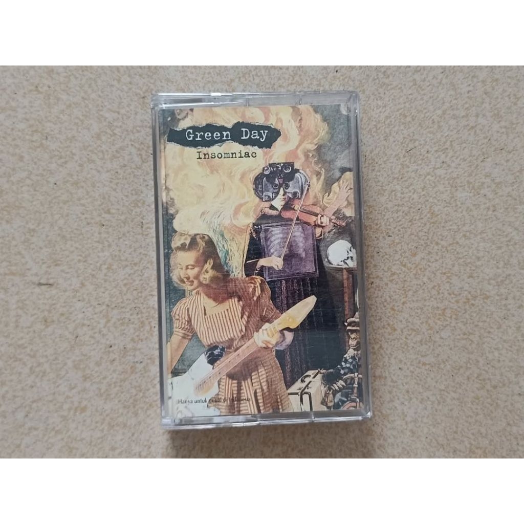 Kaset Green Day - Insomniac