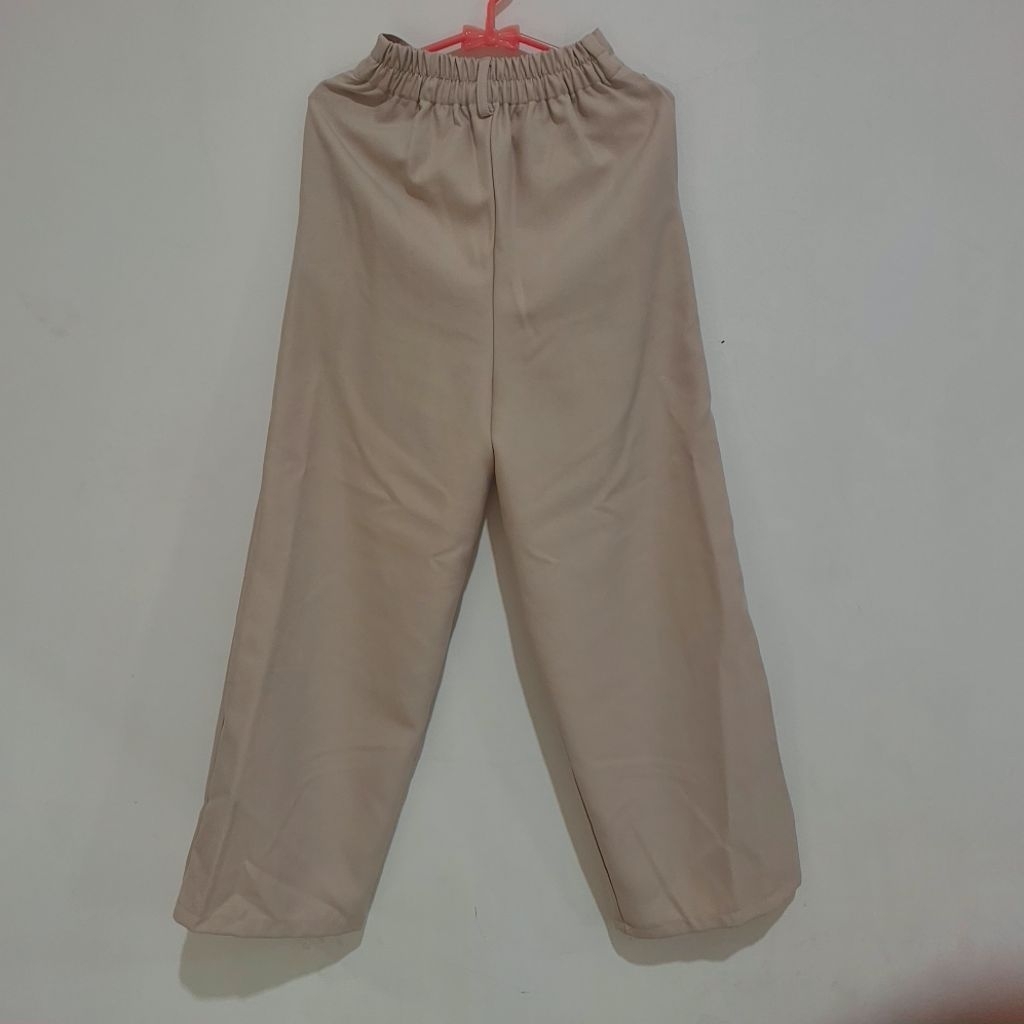 celana panjang obi oro pants cream preloved