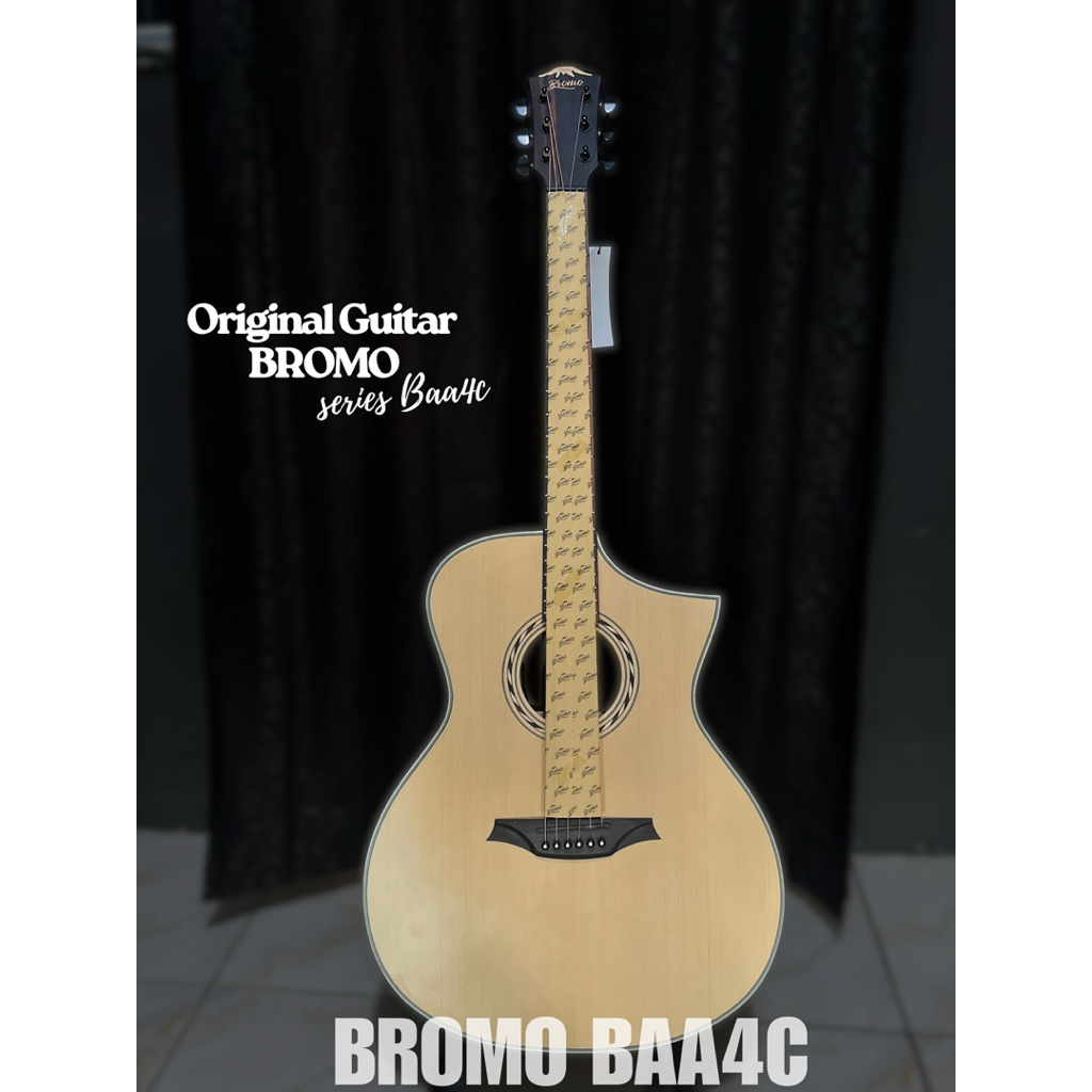 GITAR ORIGINAL BROMO BAA4C, GITAR AKUSTIK ORIGINAL BROMO, GITAR AKUSTIK ORIGINAL PABRIK BROMO