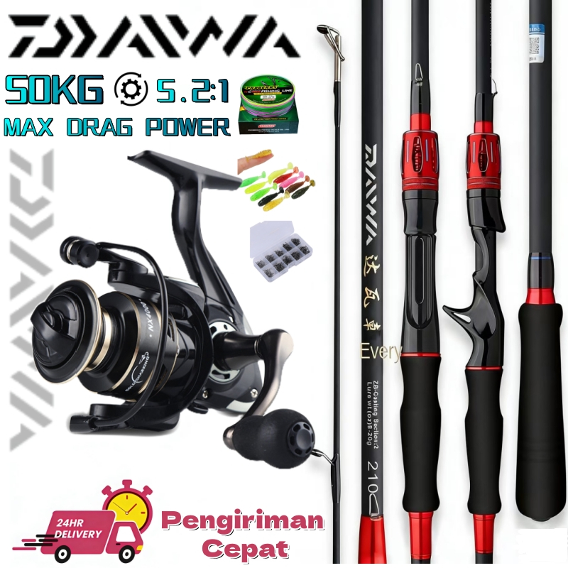 Reel Pancing Metal NX 2000-7000 Drag 50KG/ reel pancing besi / Gulungan ReelPancing lkan Logam Metal