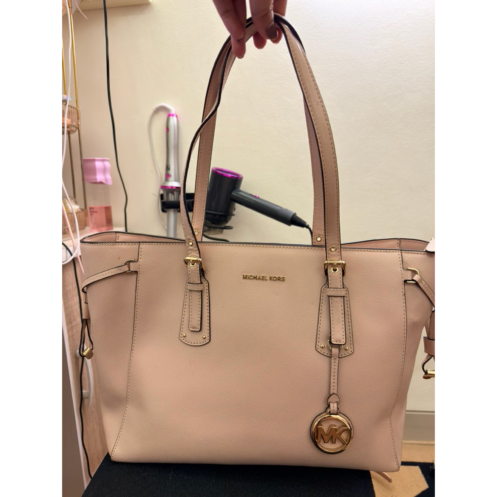 michael kors tote bag soft pink