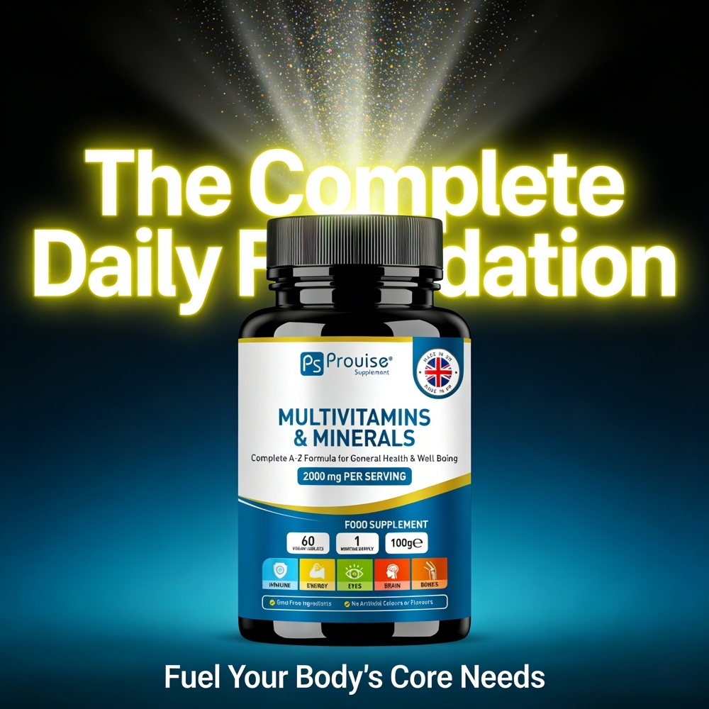 Suplemen Multivitamin & Mineral A-Z – 26 Nutrisi Esensial Aktif! Dukung Daya Tahan Tubuh & Metabolis